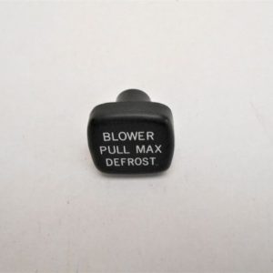 Knob, Written Type, Heater Fan Switch, Triumph TR5, TR250, TR6