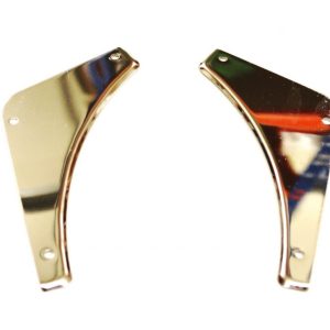 Bumper Filler – Rear (2) Stainless Steel, MGB, MGB GT & MGC, MGC GT