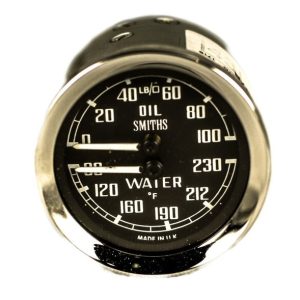 Gauge – Dual Temp/Oil, Degree “F” Triumph, MG, Austin Healey etc