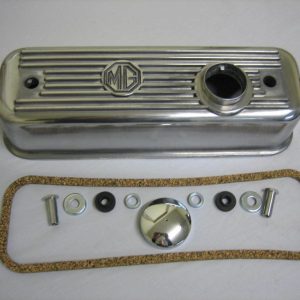 Rocker Cover Kit (MG logo) – Alloy, B-Ser Engine, MG, Austin, Morris, Wolseley, Riley
