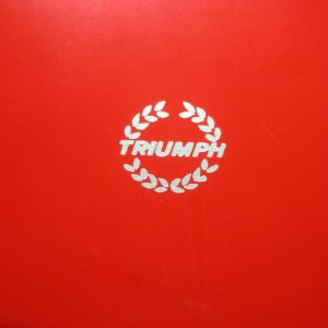 Triumph Laurel Wreath, Small, SILVER (front wing), Triumph Spitfire 1500, TR7, Dolomite